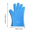 130g Silicone Baking Gloves High Temperature Insulated Heart Shaped