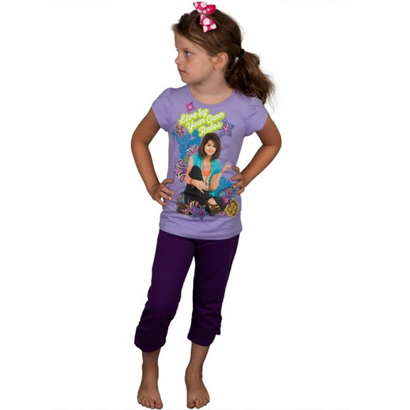 Wizards Of Waverly Place - Your Own Rules Girls Juvy Shorts Set - Juvy 4