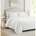 thumbnail image 4 of Caitlyn Embossed Stitch Pre-Washed Quilt Set Sage - King, 4 of 5