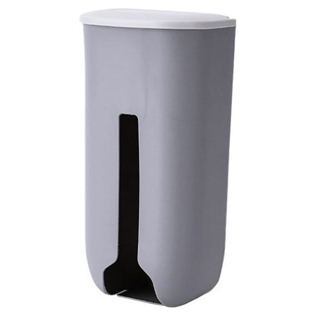 tredstone Wall Mounted Garbage Bags Storage Box Home Kitchen Plastic Pouch Case Space Saving Organizer