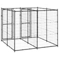 thumbnail image 3 of vidaXL Outdoor Dog Kennel Steel 4.84 m², 3 of 4