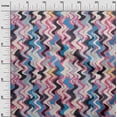 thumbnail image 3 of oneOone Georgette Viscose Pink Fabric Geometric Sewing Craft Projects Fabric Prints By Yard 42 Inch Wide-BQ, 3 of 5