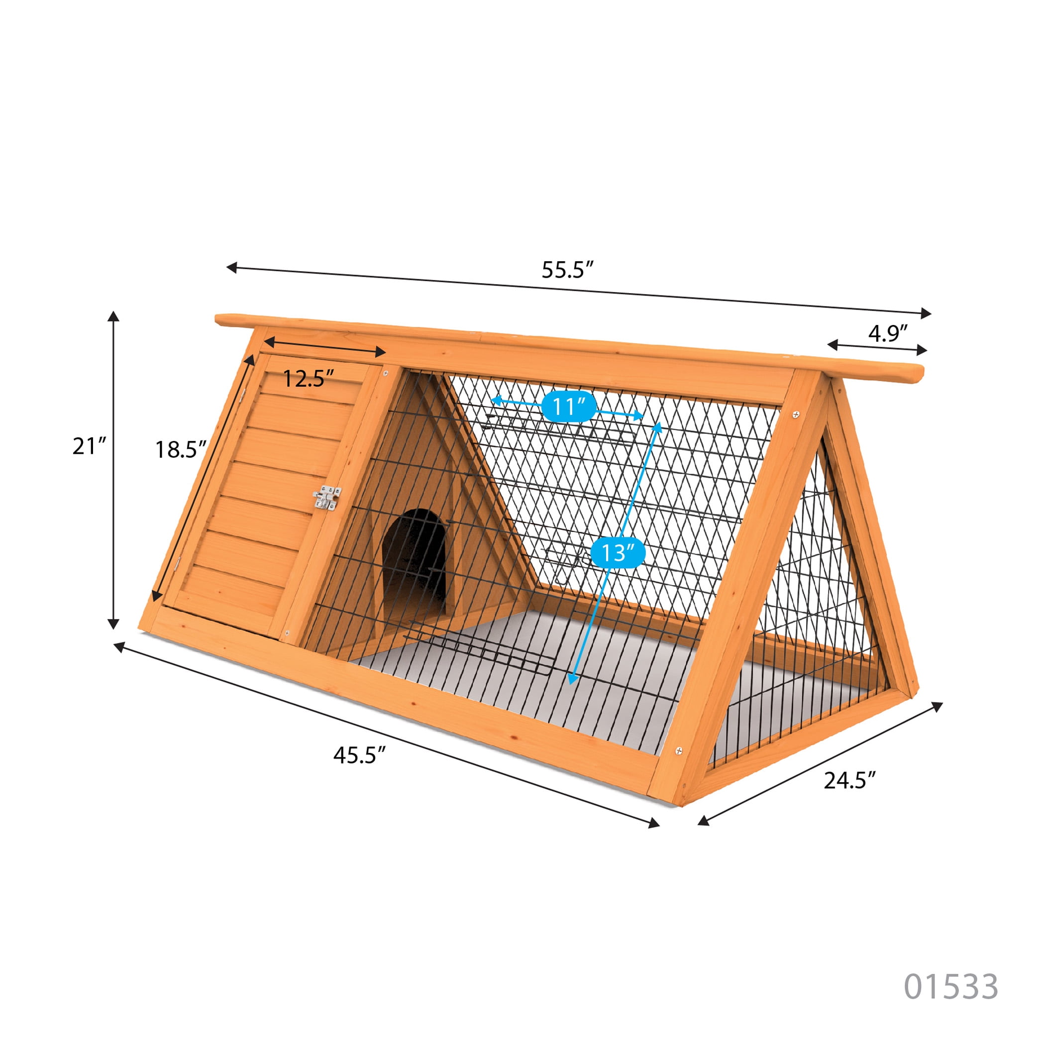 Premium+ Backyard Rabbit Hutch