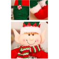 thumbnail image 4 of Árbol de Navidad con decoración de duende navideño Adorno de tela para árbol de Navidad Gorro para árbol de Navidad Adorno para árbol de Navidad para fiesta de Navidad, hogar, 4 of 5