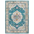thumbnail image 2 of Modway Success Anisah Distressed Floral Vintage Medallion 8x10 Area Rug in Blue, Ivory, Yellow, Orange, 2 of 7