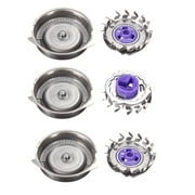 3Pcs HQ8 Replacement Heads for Norelco Shavers