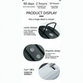 thumbnail image 5 of Vwrxbz Camping Fan Light with LED, Portable Outdoor Fan and Light Combo Rechargeable, 5 of 5