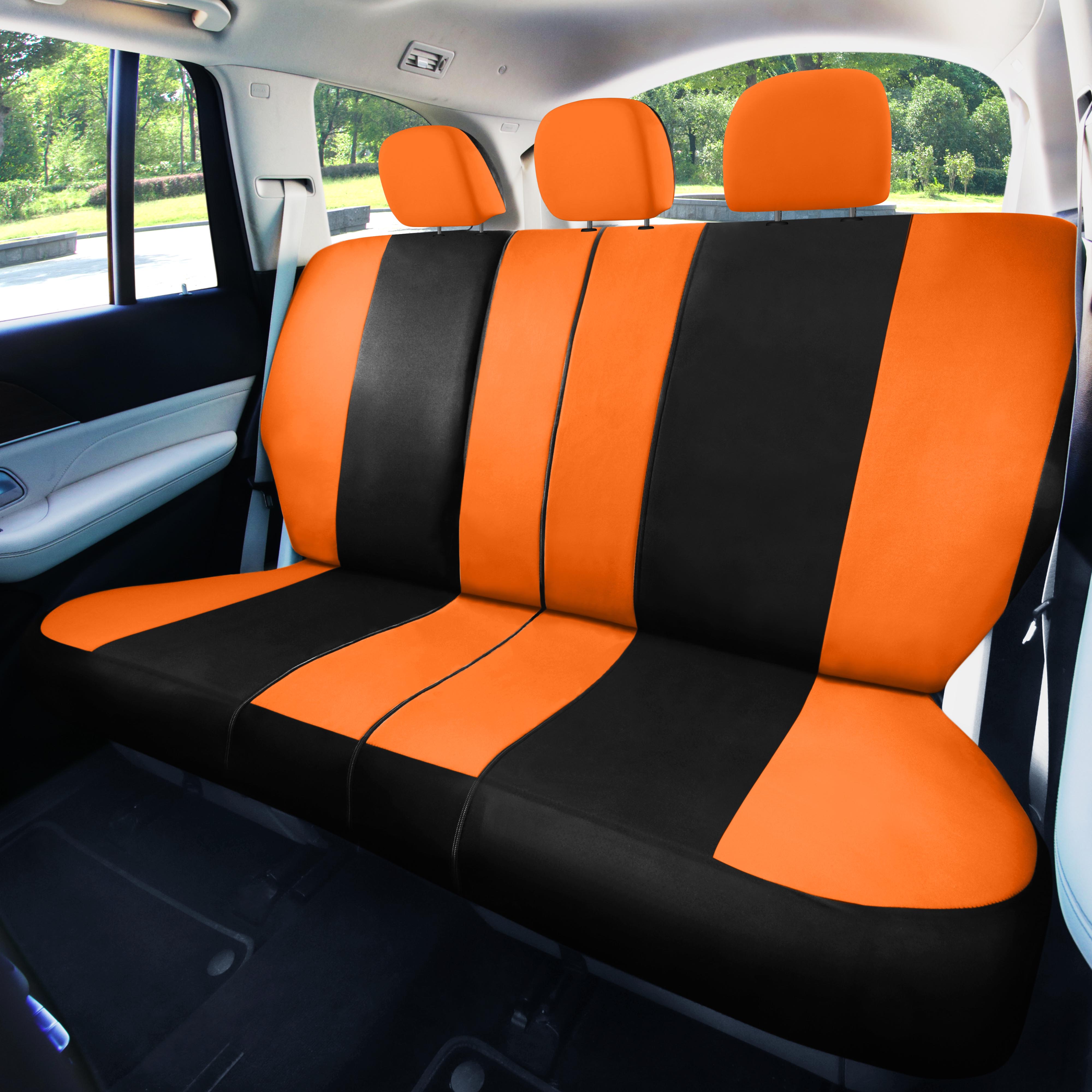 FH Group Universal Fit Car Seat Covers Flat Cloth, Split Benches for Cars, Auto, Trucks, SUV 3 Rows - image 5 of 6