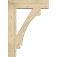 thumbnail image 3 of Ekena Millwork 6"W x 30"D x 42"H Imperial Block Rough Sawn Bracket, Douglas Fir, 3 of 4