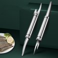 thumbnail image 2 of 5 en 1 cuchillo multifuncional para limpiar camarones, línea de camarones, herramienta para fauces de pescado, pelador de camarones de acero inoxidable, removedor de escamas de pescado, herr, 2 of 5