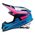 thumbnail image 2 of Z1R Rise MC MX Offroad Helmet Pink/Blue LG, 2 of 5
