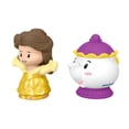 thumbnail image 1 of Set de figuras Fisher-Price Little People Princess Belle & Mrs Potts, 1 of 5