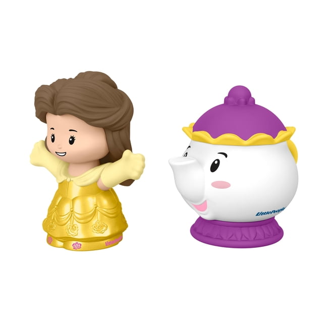 Set de figuras Fisher-Price Little People Princess Belle & Mrs Potts