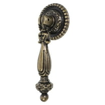 Soimiss Vintage Zinc Alloy Cabinet Pull Handle Golden Antique Single Hole for Cabinets Drawers