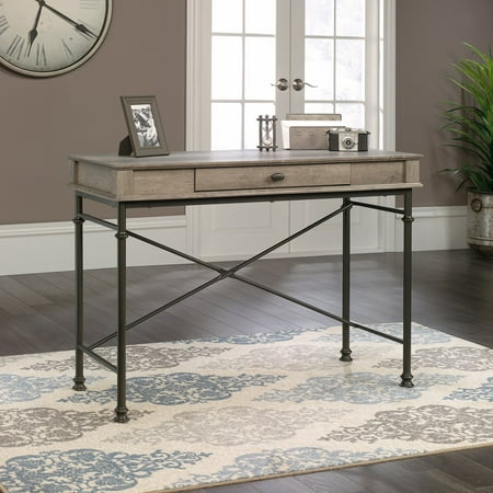 Deck Console - Sauder Canal Street Northern Oak Console Desk