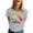 Grey, variant on Womens Tops 2026 Trendy Plus Size Short Sleeve Casual Blouse Fit Soft Going Out Boho T-Shirts S-3XL