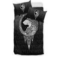 thumbnail image 4 of Viking Bedding Set Viking Norse Wolf Bedding Set RLT12, 4 of 5