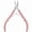 pink, variant on Professional Cuticle Trimmer kit, Super Sharp Dead Skin Clipper, Cuticle Trimmer with Cuticle Pusher and Cutter, Stainless Steel Nippers Tools for Fingernails and Toenails - Black