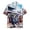 Blue1, variant on IWRICH Beach Plus Size Shirts for Men Casual Vacation Hippie Funny Hawaiian Shirt Button down Shirts Sky Blue XL