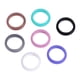 thumbnail image 2 of Juego de anillos de Silicona Jadeshay 7 piezas colores anillo de boda Silicona mujer multifuncional, 2 of 8