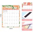 thumbnail image 2 of Calendario Magnético para Refrigerador, Planificador Mensual con Superficie Borrable, Pizarra Blanca, Bloc de Notas con Respaldo Magnético para Organización de Cocina, Oficina, Casillero, 2 of 2