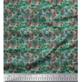 thumbnail image 1 of Soimoi Poly Georgette Fabric Check & Geometric Decor Fabric Printed Yard 52 Inch Wide, 1 of 5