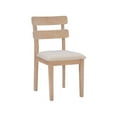 thumbnail image 4 of Linon Miles Seven Piece Upholstered Dining Set in Rustic Natural Wood Finish, 4 of 14