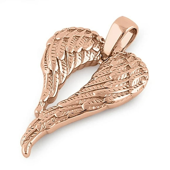 Pendentif Plumes d'Aigle 925 en Argent Sterling Bijoux
