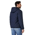 thumbnail image 5 of Free Country Men's Atlas Hooded Quilted Reversible Sherpa Jacket Navy L, 5 of 8