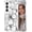 Clear Clouds Sky, variant on Compatible for Samsung Galaxy S23 Case, Thin Slim Cute Girly Skin Cases Protector with Airbag Bumper for Women Girls (Clear Tree Leaves Autumn)