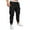 Black, variant on Viadha Mens Fashion Joggers Sports Pants - Cotton Pants Sweatpants Trousers Mens Long Pants