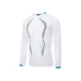thumbnail image 4 of Sunloudy Hombres Camisa Deportiva, Cuello Redondo Manga Larga Elástico Secado rápido Tops Fitness Running Ropa Casual Sunloudy moda, 4 of 10