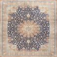 thumbnail image 1 of Ahgly Company Machine Washable Indoor Square Traditional Desert Sand Beige Area Rugs, 9' Square, 1 of 7