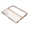 thumbnail image 4 of Funda de teléfono frontal y trasera, funda de teléfono celular con parte frontal y trasera galvanizada para Samsung Galaxy Z Fold Funda frontal y trasera para Samsung Galaxy Z Fold de alta capacidad, 4 of 12