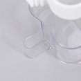 thumbnail image 3 of unbranded Taza De Alimentación Transparente Para Pájaros Y Loros Con Fácil De Limpiar Y Desmontable Para Jaulas, 3 of 8