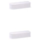 thumbnail image 1 of Wosthever Caja de almacenamiento autoadhesiva para debajo del cajón del escritorio, organizador para estudiantes, soporte de , cajones, Type1 NO1, 1 of 6
