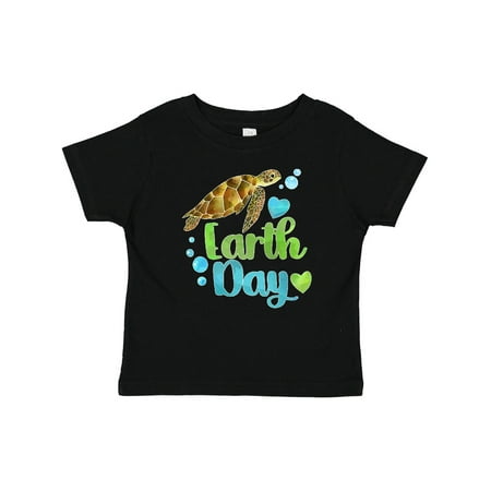 

Inktastic Earth Day Sea Turtle and Hearts Gift Baby Boy or Baby Girl T-Shirt