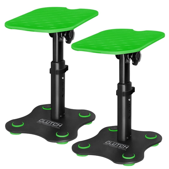 Clutch Mighty Series Desktop Monitor Stands in Green (pair)