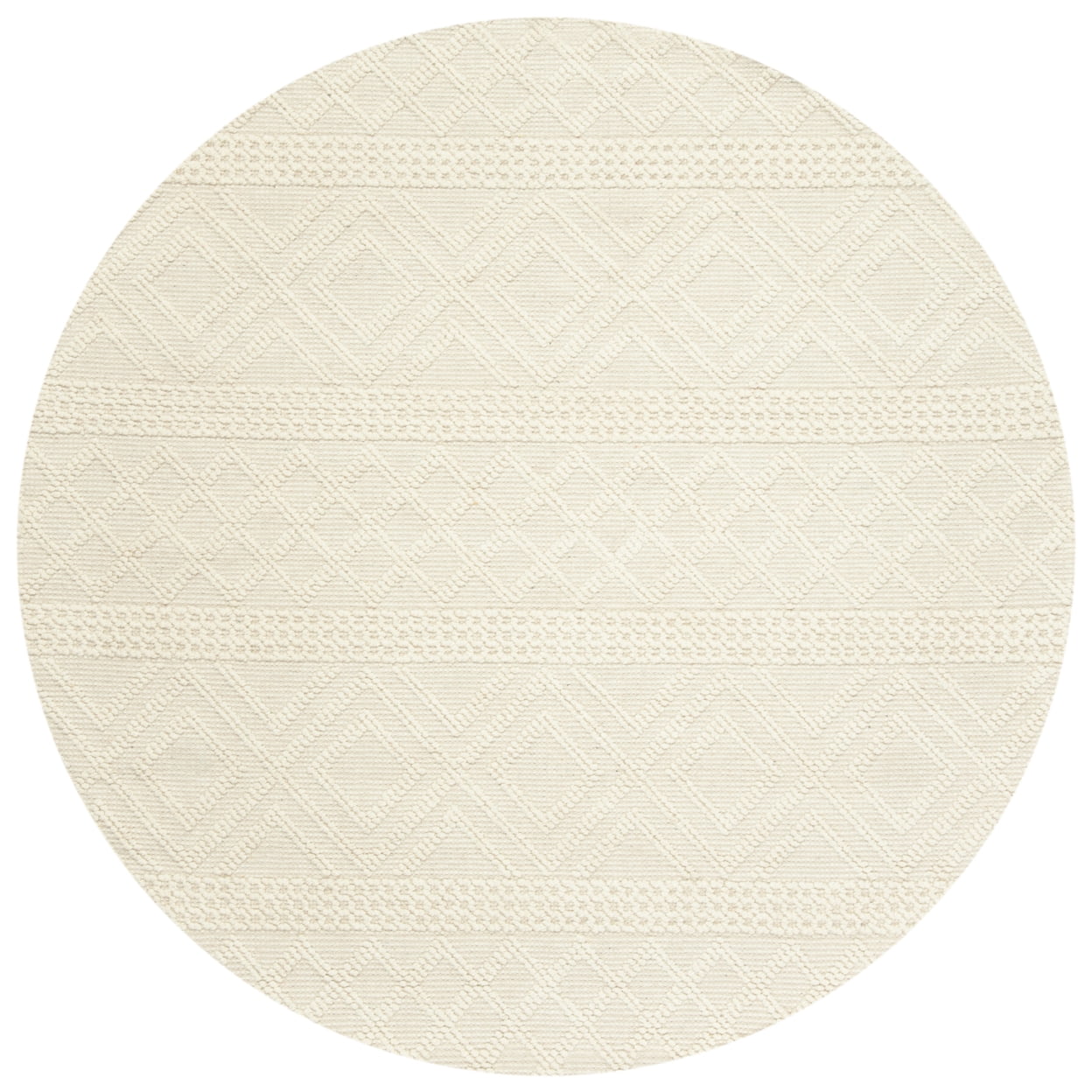 SAFAVIEH Vermont Chelsea Striped Area Rug, Ivory, 3' x 5'