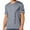 Grey, variant on Afdoent T Shirts For Men Male Lightweight Ice Silk T Shirt Breathable Loose Fit Crew Neck Casual Top Summer Wear Soft Comfort Tee Shirts