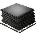 thumbnail image 2 of HomGarden Exercise Mat Foam Floor Mats Interlocking Tiles with Borders for Exercise, MMA, Gymnastics and Home Gym Protective Flooring, 2 of 9