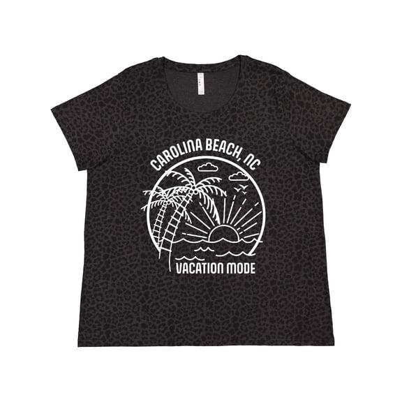 Inktastic Summer Vacation Mode Carolina Beach North Carolina Women's Plus Size T-Shirt