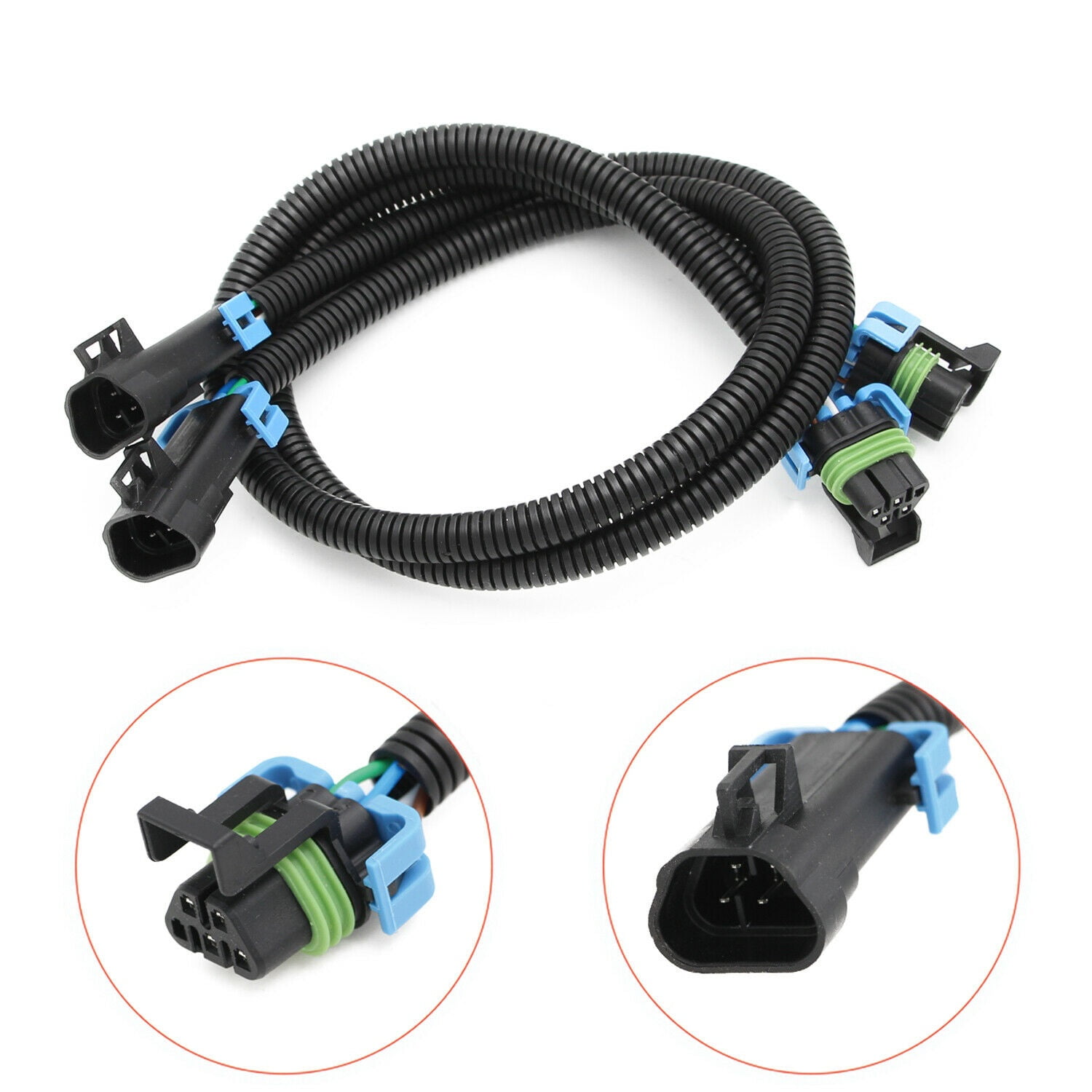 24" Oxygen O2 Sensor Extension Wire Harness for Camaro Corvette LS2 LS3