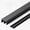 Black, variant on Triple Track Sliding Door Hardware Kit, Heavy Duty Aluminum Rails, Flush Mount Adjustable 3-Panel Bypass for Wardrobe, Room Divider, Cabinet Doors