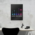 thumbnail image 3 of Choose Your Weapon Dungeon RPG Dice Home Business Office Sign - Poster - 18" x 24" (46cm x 61cm), 3 of 3