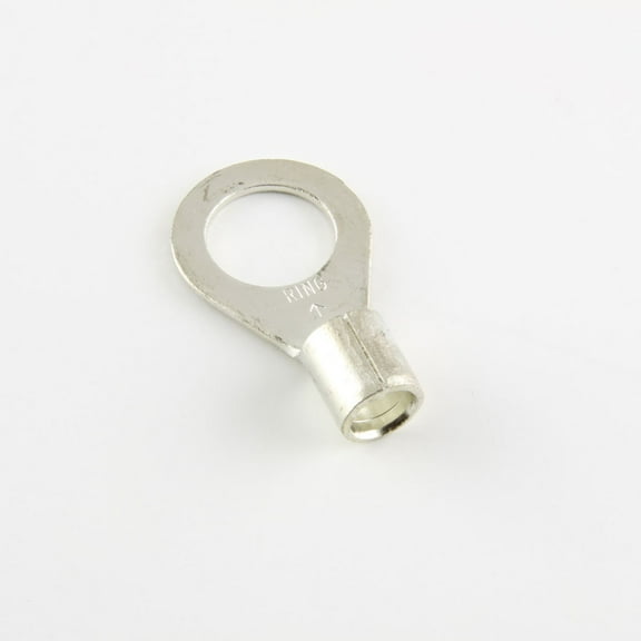 6 Ga. Ring Terminals, 1/2" Stud - (pack of 10)