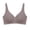 Purples, variant on Women’s Plus Size Seamless Bra Without Underwire Push up Wide Shoulder Straps Workout Sport Underwear Coffee XL