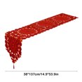 thumbnail image 3 of HongHeng Embroidered Valentine's Day Table Runner Red Tablecloth Valentine's Day Decoration Luxurys Valentine's Day Placemat Decoration, 3 of 6