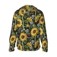 thumbnail image 3 of Fotbe Sunflowers Men's Women's UPF 50+ Sun Protection Jacket Hooded Cooling Shirt with Pockets Hiking Outdoor Performance-3X-Large, 3 of 9