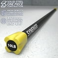 thumbnail image 2 of Synergee Workout Bar - 10lb - Padded Weighted Bars – Body Bar Toning Exercises, Strength & Condition, 2 of 7